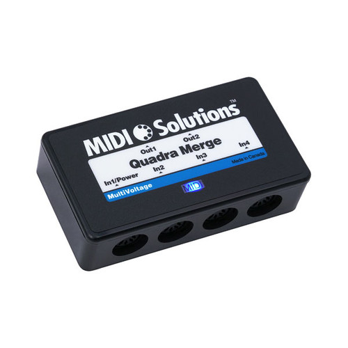 MIDI Solutions MultiVoltage Quadra Merge